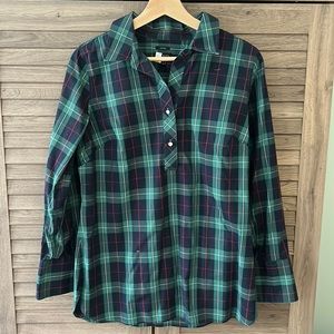 Talbots plaid tunic!